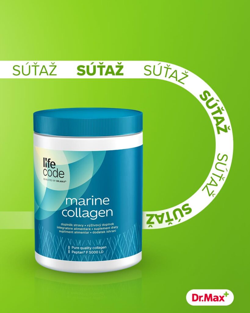 Súťaž o 3x kolagén značky LifeCode, ktorý vyvinul Dr. Max
