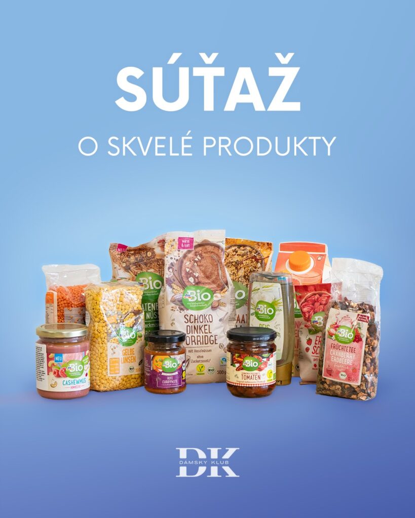 Súťaž o balíček bio potravín od dm drogerie markt