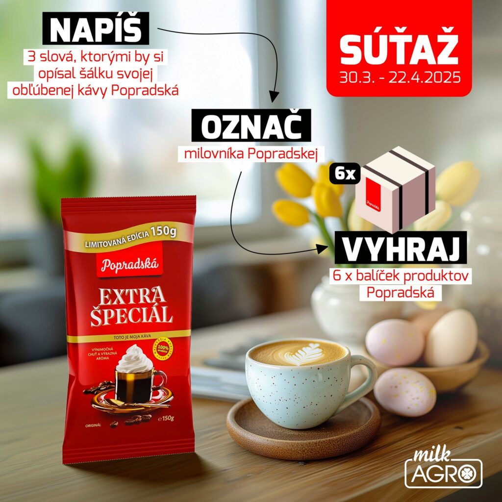 Súťaž o balíček produktov Popradská