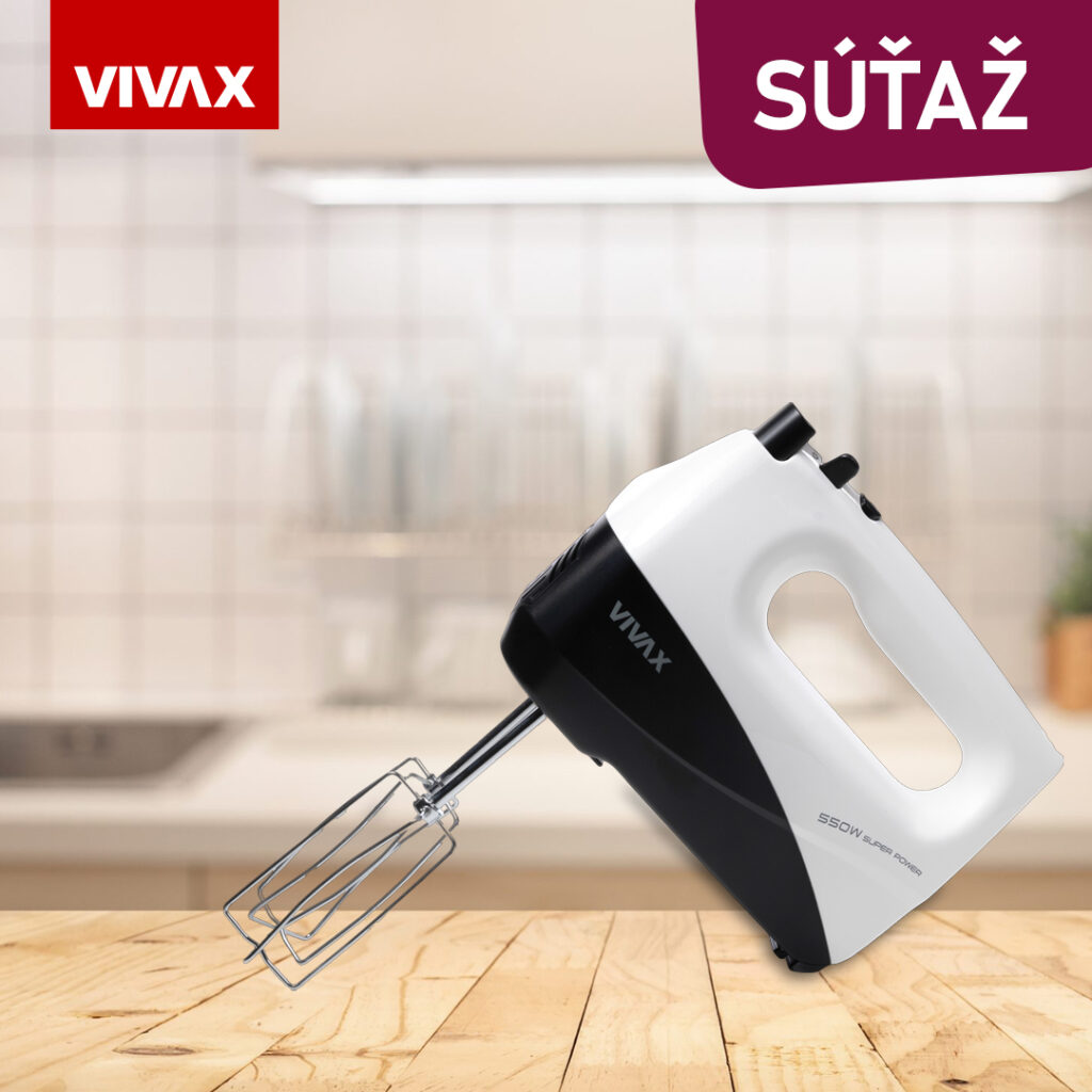 Súťaž o ručný šľahač VIVAX