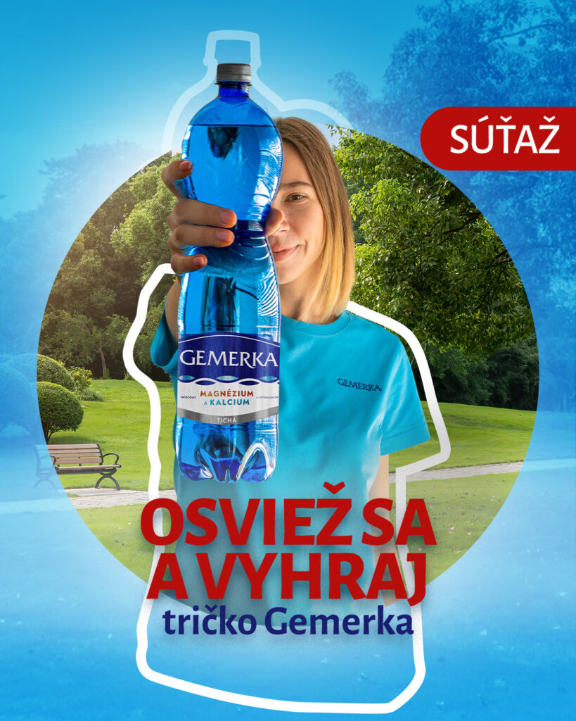 Osviež sa a vyhraj tričko Gemerka