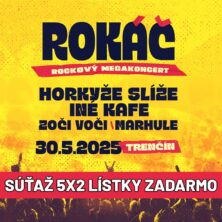 Súťaž o 5x2 lístky na ROKÁČ TRENČÍN