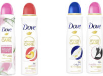 Súťaž o dezodoranty Dove Advanced Care a kozmetickú kabelku