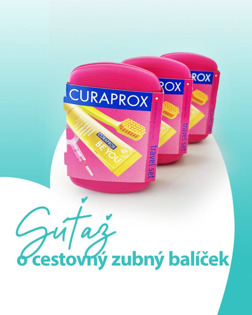 Súťaž o praktický cestovný zubný balíček Curaprox