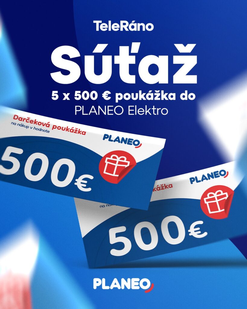 Vyhrajte poukážku v hodnote 500 eur na nákup do PLANEO