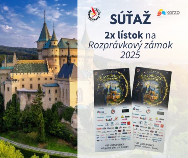 Súťaž o 2x lístok na Čarodejníka na Bojnickom zámku 2025