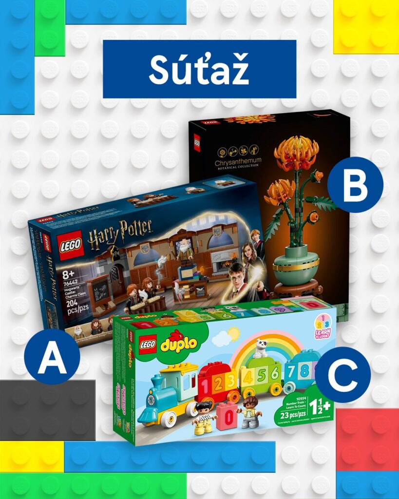 Súťaž o stavebnice LEGO®