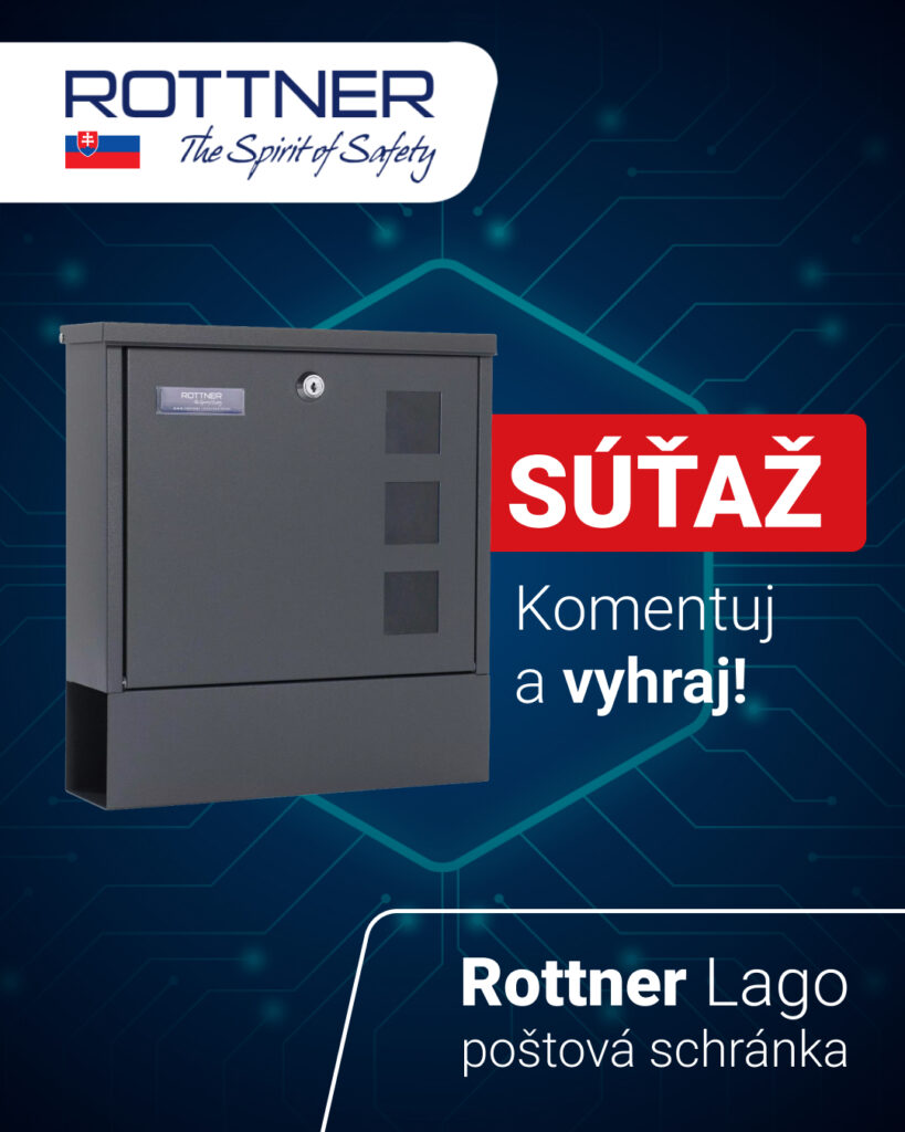 Súťaž o štýlovú poštovú schránku Rottner Lago