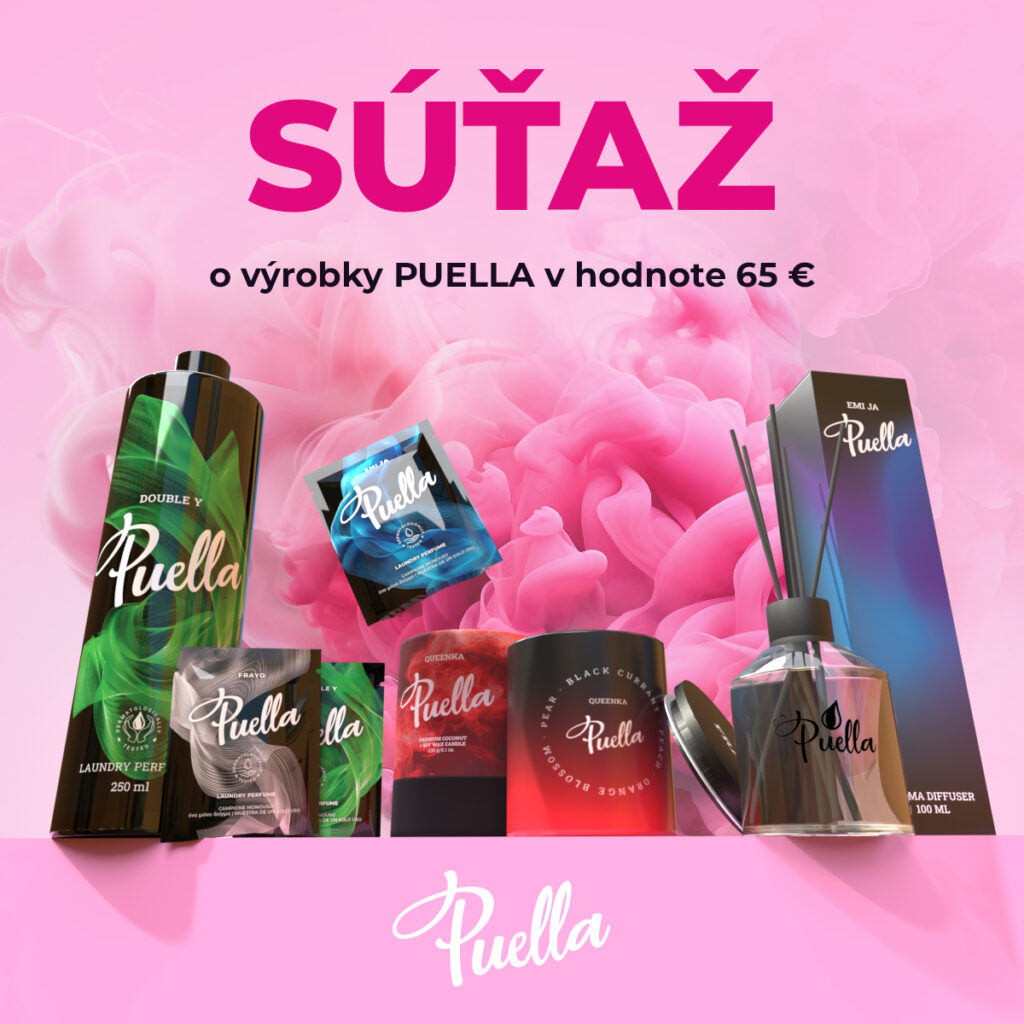 Vyhrajte voňavý balíček na pranie od Puella v hodnote 65€