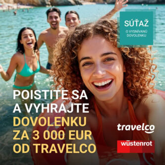 Poistite sa a vyhrajte dovolenku za 3000€