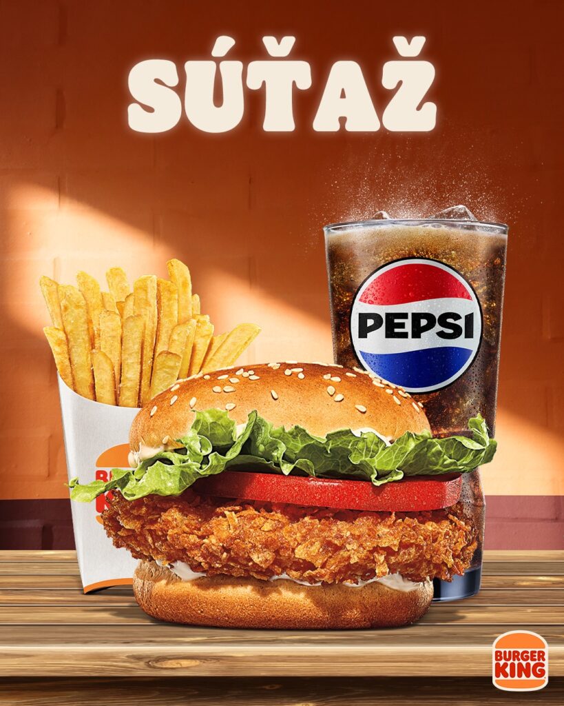 Súťaž o Crispy Chicken Menu od Burger King
