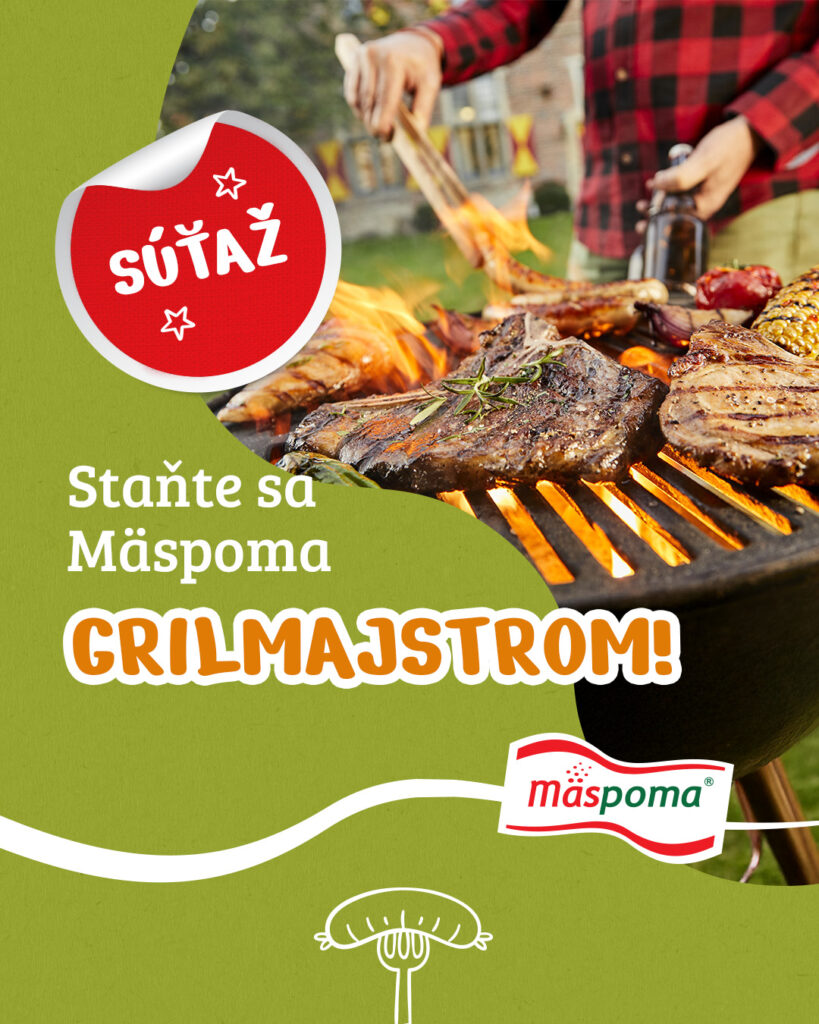 Súťaž o Mäspoma šiltovku, tričko, zásteru a chutné grilovacie koreniny