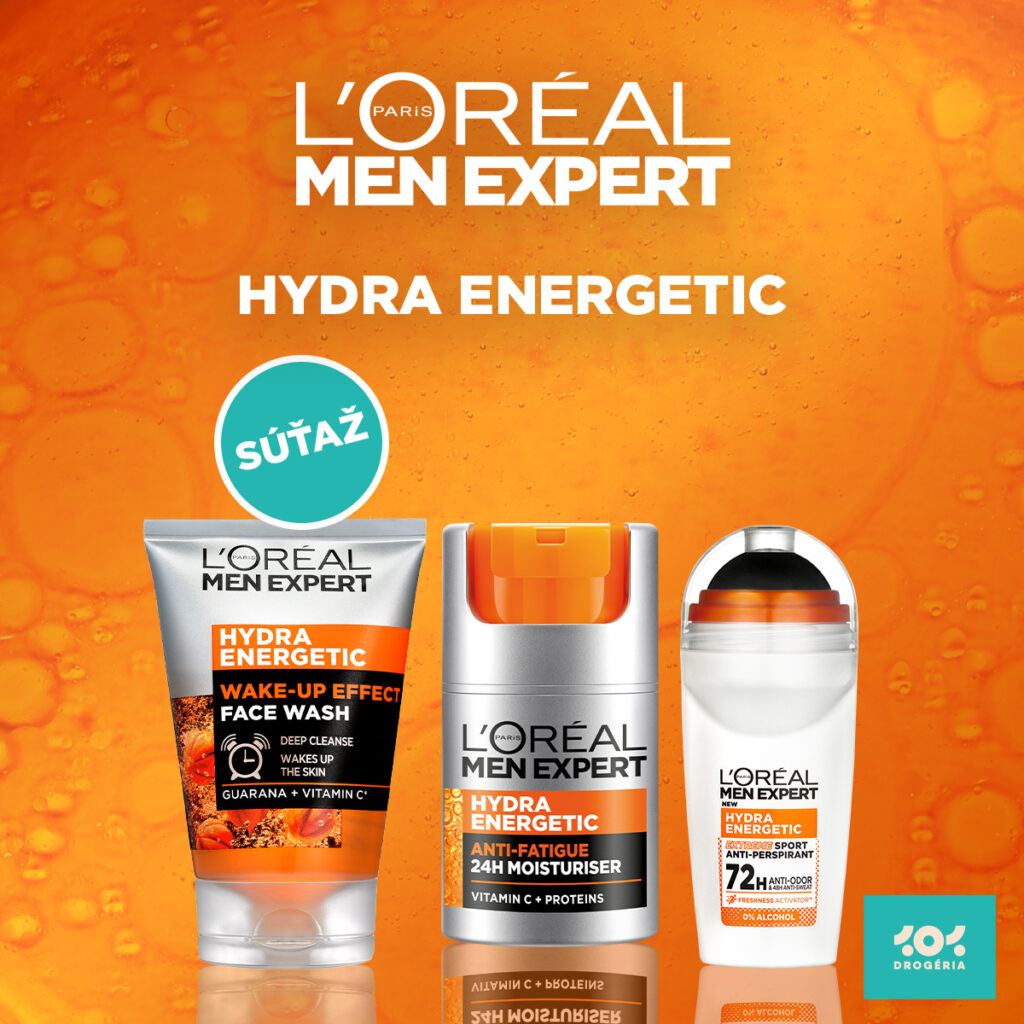 Súťaž o balík produktov L’Oréal Men Expert
