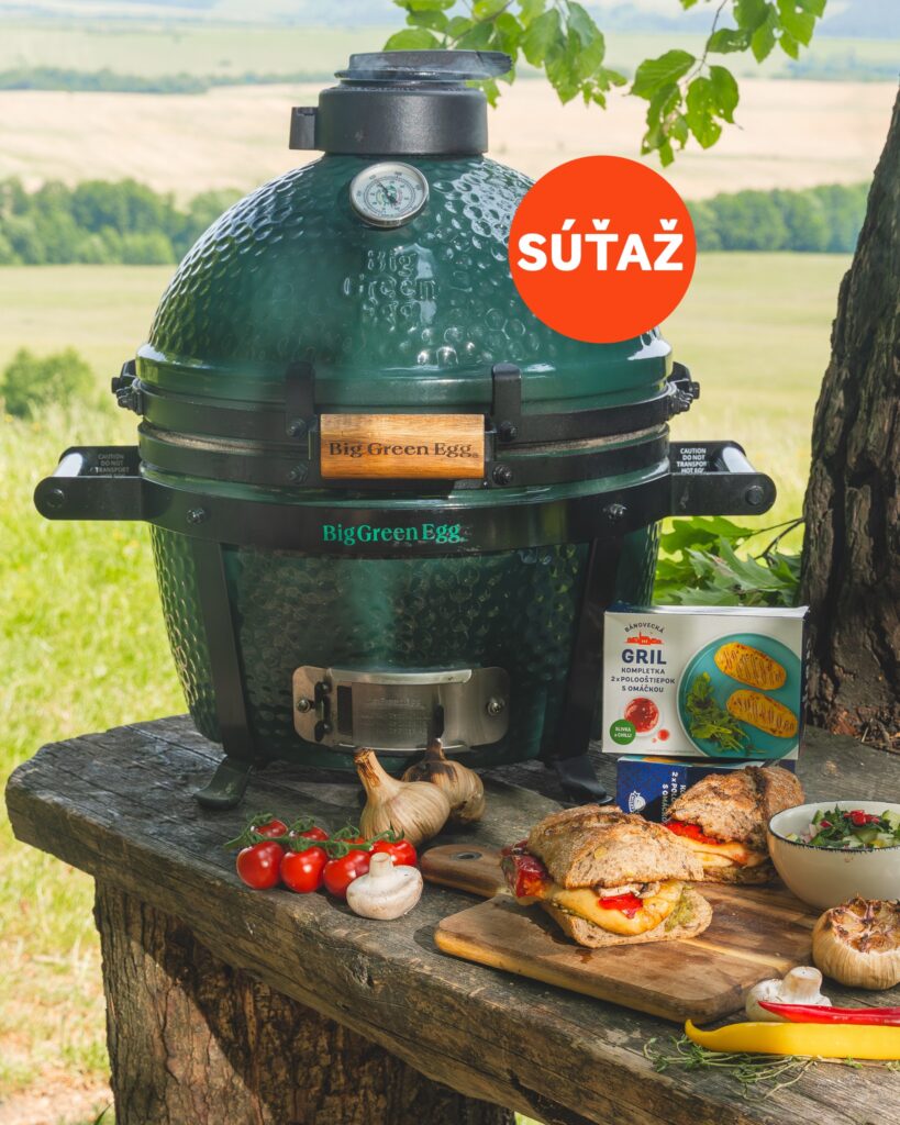 Súťaž o gril Big Green Egg MINIMAX