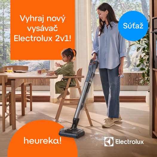 Súťaž o tyčový vysávač 2v1 Electrolux 800 Wet & Dry