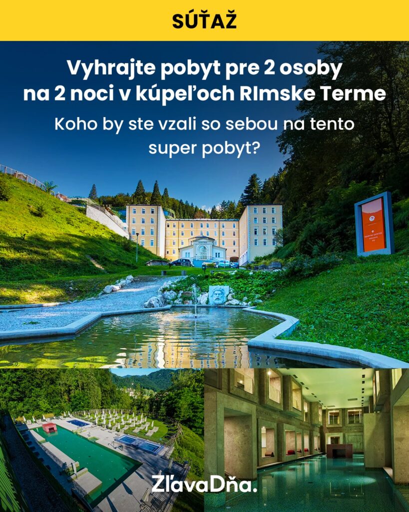 Vyhrajte 2 noci s polpenziou v jedinečných rímskych kúpeľoch v Slovinsku