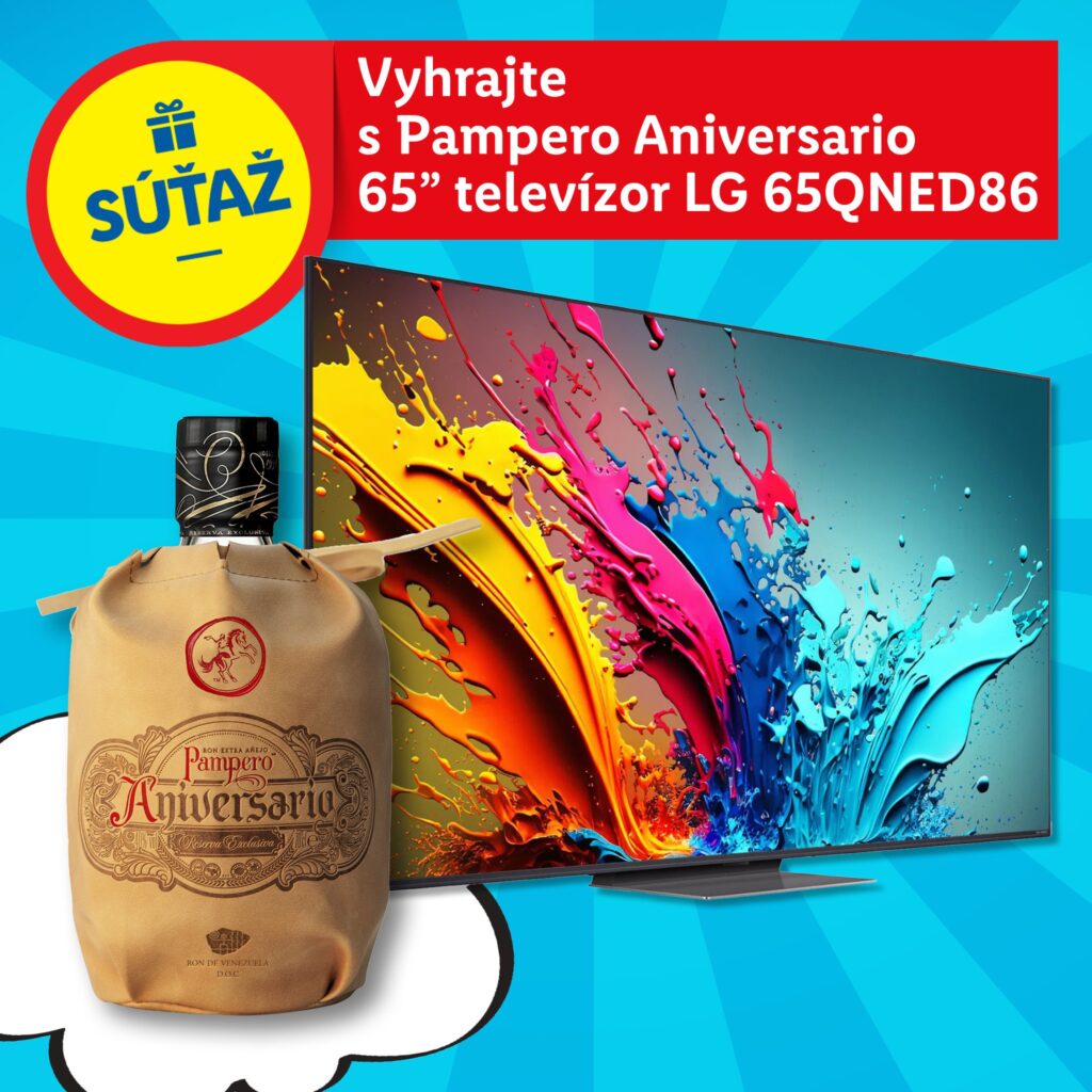 Vyhrajte s Pampero Aniversario 65" televízor LG 65QNED86