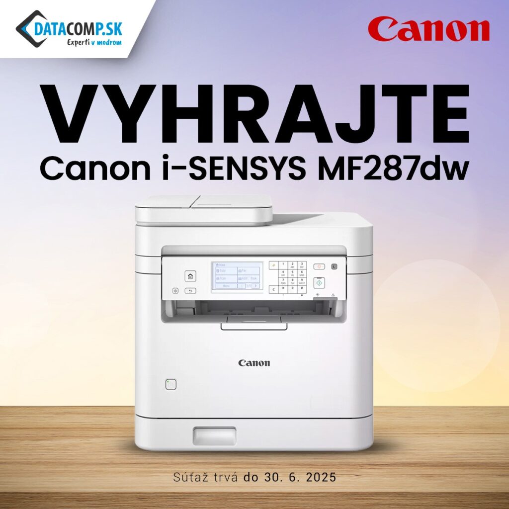 Vyhrajte tlačiareň Canon i-SENSYS MF287dw