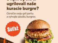 Vyhrajte zásobu kuracích burgrov a kontaktný elektrický gril Tefal