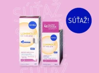 Súťaž o 10 balíčkov s novinkami NIVEA Luminous Glow