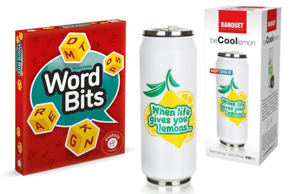 Súťaž o Word Bits a termosku BE COOL Lemon