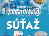 Súťaž o štýlový merch Fantastická 4