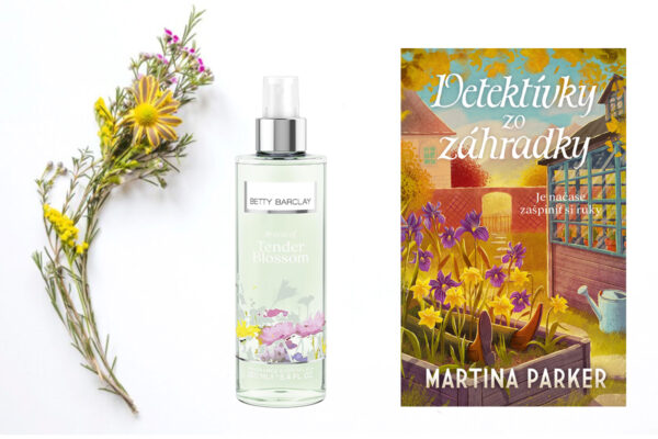 Súťaž o telový sprej Betty Barclay Tender Blossom a knihu (Ikar)