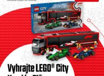 Vyhrajte LEGO® City Kamión F1® s autami RB20 a AMR24
