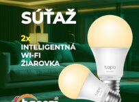 Súťaž o 2ks TP-link inteligentných wi-fi žiaroviek Tapo L510E