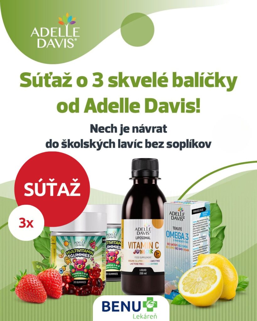 Súťaž o balíček produktov Adelle Davis