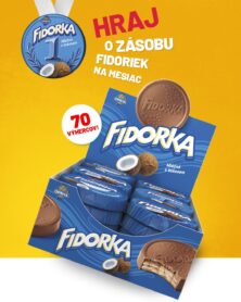 Hraj o zásobu Fidoriek na mesiac