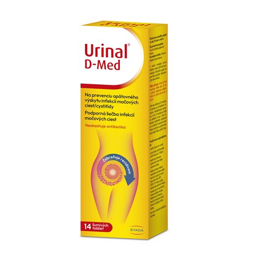 Súťaž o balíček výživových doplnkov Urinal® D-Med