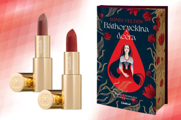 Súťaž o dva rúže Annabelle Minerals a knihu Báthoryčkina dcéra