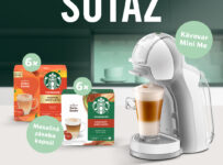 Súťaž o kávovar NESCAFÉ Dolce Gusto Mini Me a mesačnú zásobu kapsúl