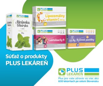 Súťaž o produkty značky PLUS Lekáreň