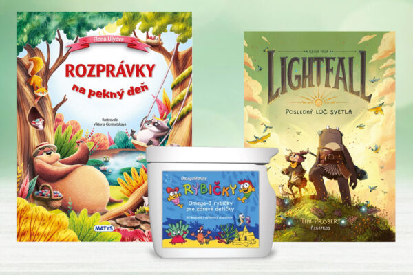 Súťaž o 2 detské knihy a OmegaMarine Rybičky