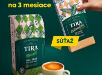 Súťaž o 3 mesačnú zásobu kávy značky Tira podľa vlastného výberu