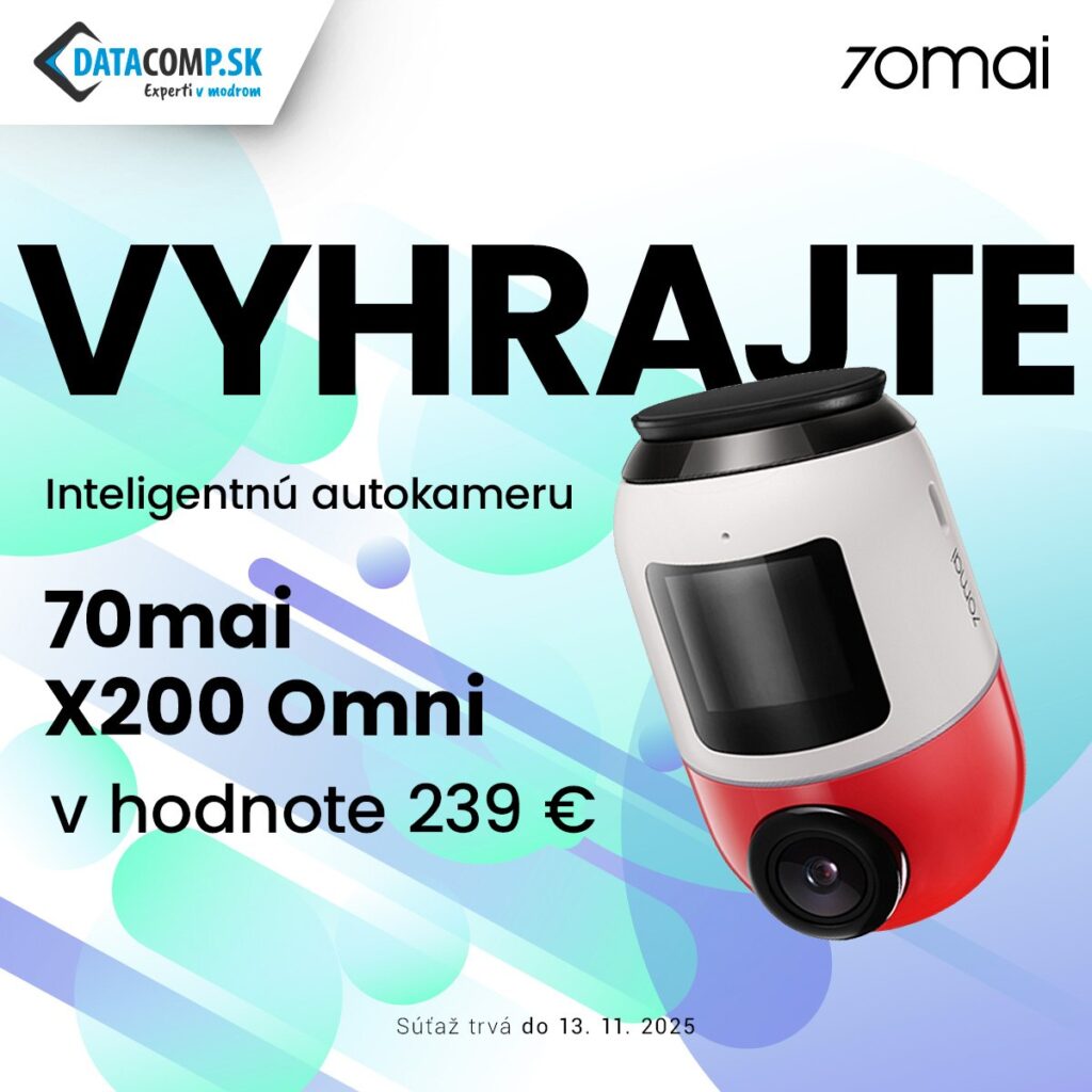 Súťaž o autokameru 70mai x200 Omni v hodnote až 239€