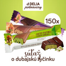 Súťaž o 150x Dubajských tyčiniek