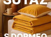 Súťaž o Dormeo Warm Hug v horčicovo žltej farbe