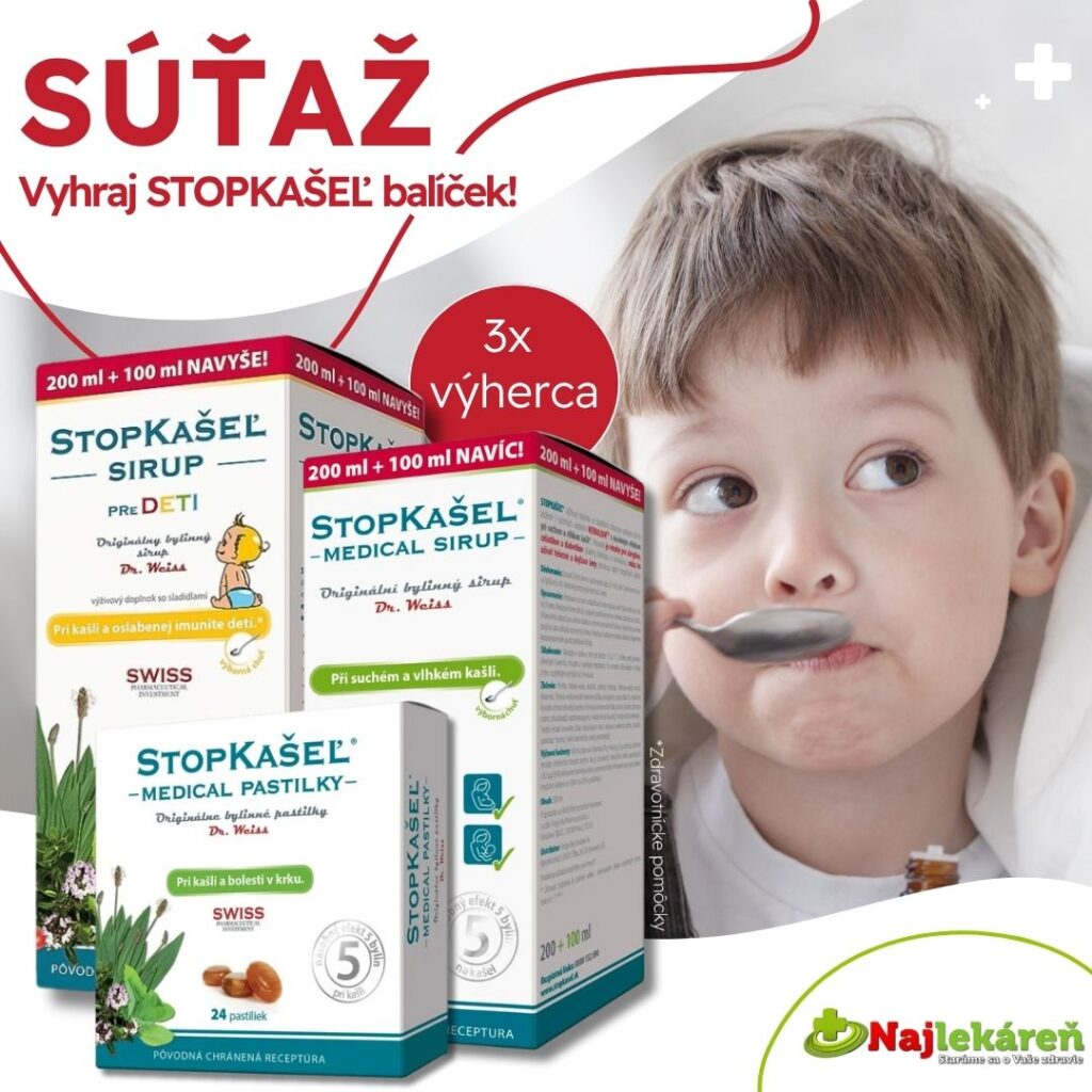 Súťaž o balíček StopKašeľ