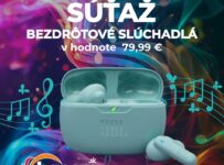 Súťaž o bezdrôtové slúchadlá JBL Wave Beam 2 Blue