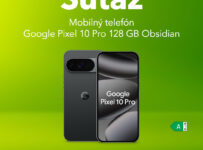 Súťaž o mobilný telefón Google Pixel 10 Pro 128 GB Obsidian