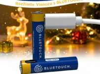 Súťaž o nabíjateľné batérie BLUETOUCH USB-C