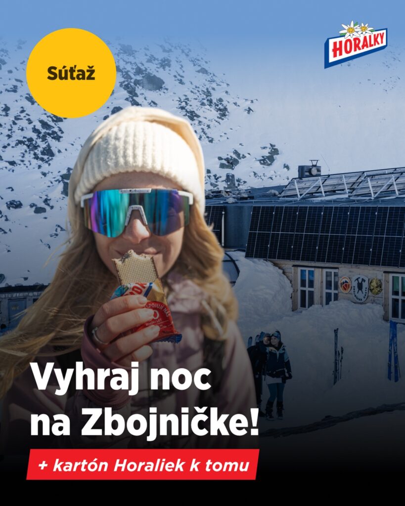 Súťaž o noc na Zbojníckej chate pre 2 osoby a kartón Horaliek