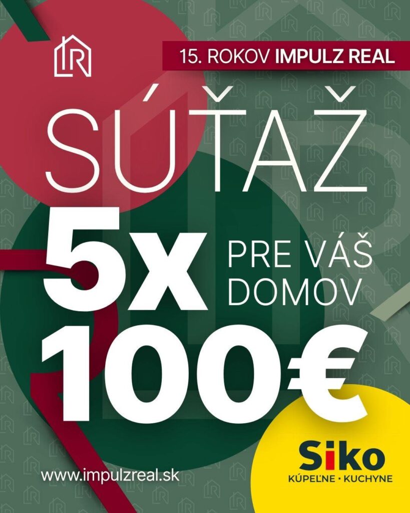 Súťaž o poukážku Impulz Real v hodnote 100 EUR