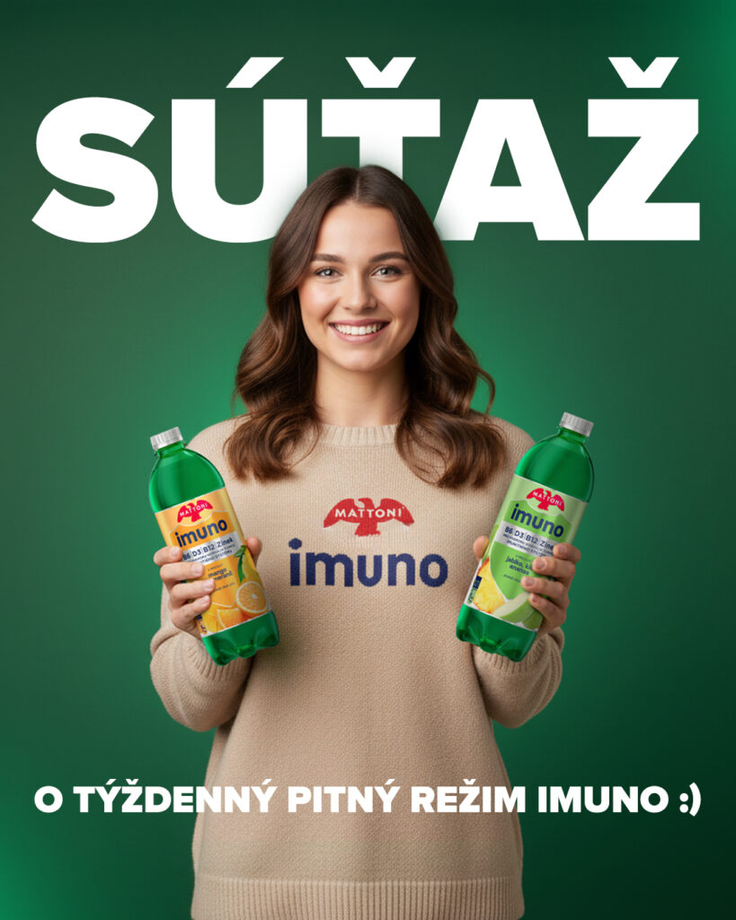Súťaž o týždenný pitný režim IMUNO
