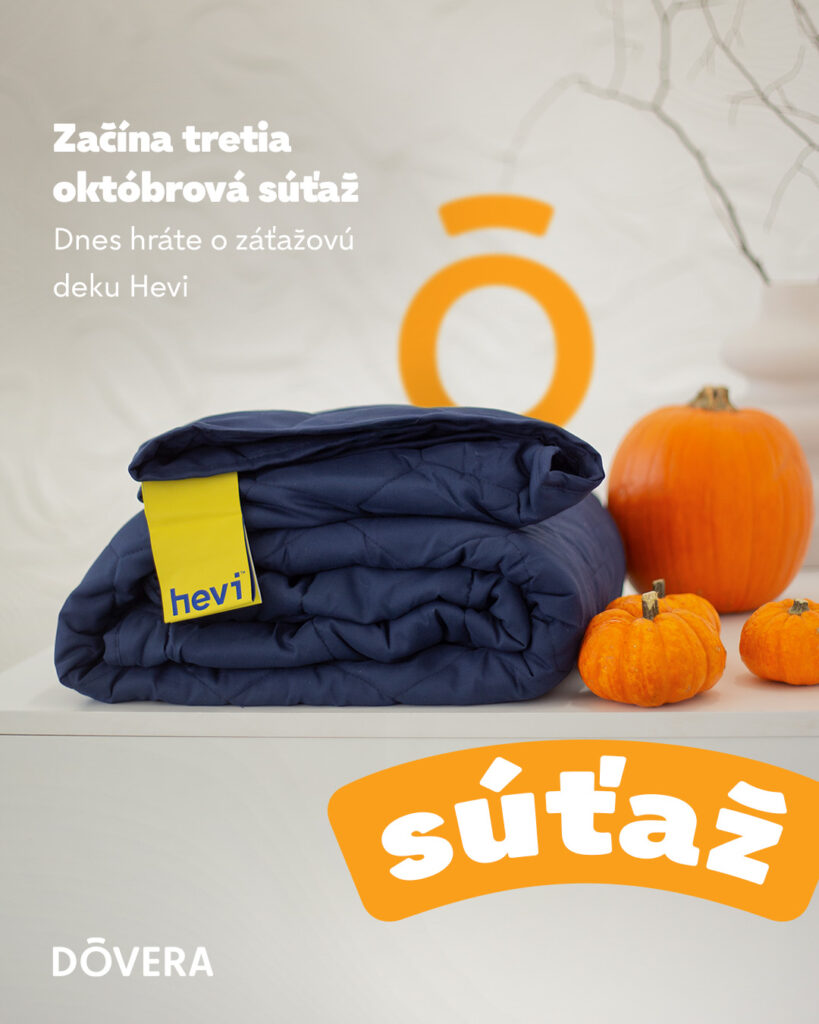 Súťaž o záťažovú deku Hevi