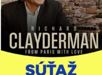 Súťažte o 2 lístky na koncert RICHARD CLAYDERMAN v Bratislave
