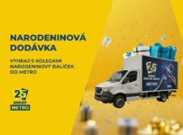 Vyhraj narodeninový balíček od METRO